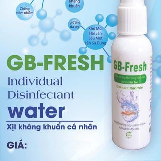 Nước rửa tay khô dạng xịt GB-Fresh