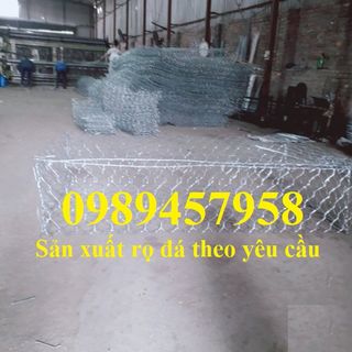 Rọ đá mạ kẽm, rọ đá bọc nhựa 2x1x1, 2x1x0,5 và 1x1x1 có sẵn
