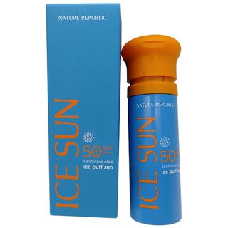 Kem Chống Nắng Nature Republic California Aloe Ice Puff Sun 100ml