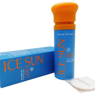 Kem Chống Nắng Nature Republic California Aloe Ice Puff Sun 100ml