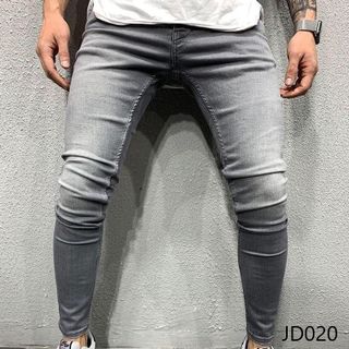 Quần Jean Dài Nam Trơn Co Dãn JD020