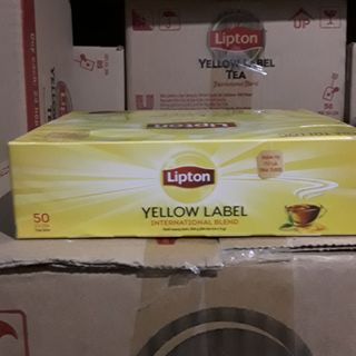 Lipton nhãn vàng Số 1 Việt Nam/ Hộp 50 túi giá sỉ