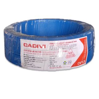 Cuộn dây Cadivi đơn CV1.5 mm2 giá sỉ