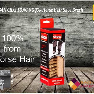Bàn chải lông ngựa Thổ Nhĩ Kỳ - Horse Hair Shoe Brush