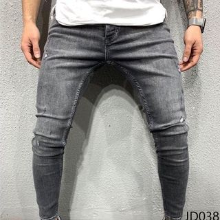 Quần Jean Dài Nam Trơn Co Dãn JD038