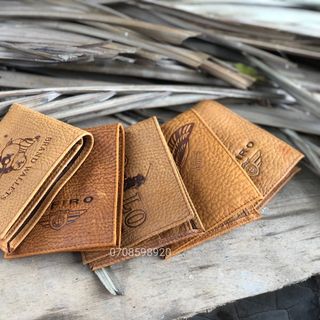 Vi vân gỗ (100%) da bò
