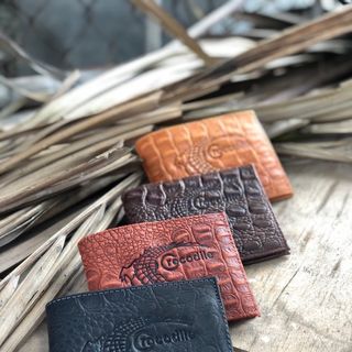 Vi vân gỗ (100%) da bò