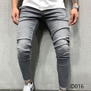 Quần Jean Dài Nam Trơn Co Dãn JD016