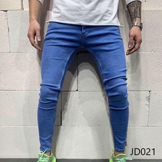 Quần Jean Dài Nam Trơn Co Dãn JD021
