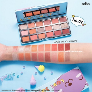 Bảng Phấn Mắt 18 ô ODBO Love Sweet Eyeshadow