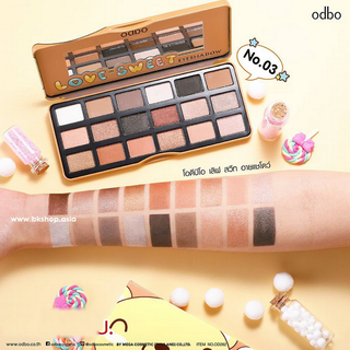 Bảng Phấn Mắt 18 ô ODBO Love Sweet Eyeshadow