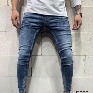 Quần Jean Dài Nam Trơn Co Dãn JD009