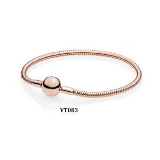 Vòng mềm cơ bản chốt tròn màu vàng hồng Vt083