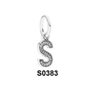 Charm treo chữ S S0383