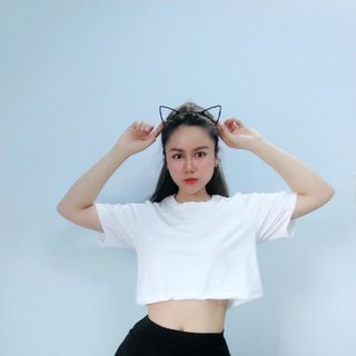 Áo thun croptop nữ giá sỉ