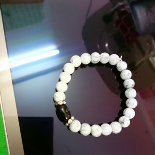 Chuỗi xám mix đeo tay