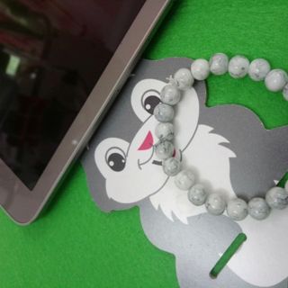 Chuỗi xám mix đeo tay