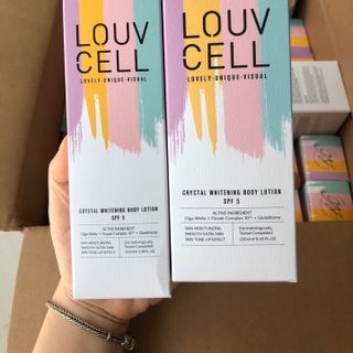 Kem dưỡng trắng da body Louv Cell Hàn Quốc