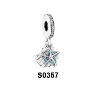 Charm treo sao biển xanh S0357