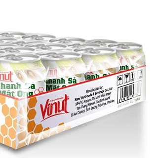 Thùng Nước Ép Trái Cây VINUT 24 Lon 330ml