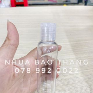Chai PET baby dẹp 90ml + Nắp Bật Fi20