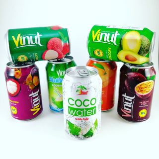 Thùng Nước Ép Trái Cây VINUT 24 Lon 330ml