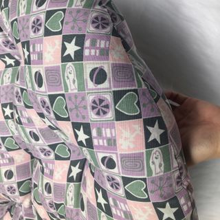 Nệm ngồi tròn nhấn nút phi 55 cm