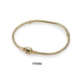 Vòng mềm cơ bản chốt tròn màu gold Vt086