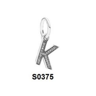 Charm treo chữ K S0375