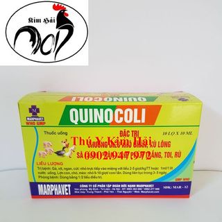 QUINOCOLI-HỘP 10 LỌ x 10ML