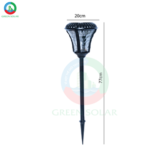 ĐÈN CẮM ĐẤT THỦY TINH TRÒN 232 NĂNG LƯỢNG MẶT TRỜI - SÁNG XUYÊN ĐÊM KHÔNG TỐN ĐIỆN