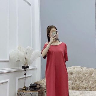 Đầm bầu lêch vai gia sỉ