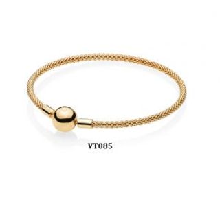 Vòng mềm cơ bản chốt tròn màu gold Vt085