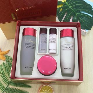 Bộ Mỹ Phẩm 3W Clinic Collagen White Dưỡng Trắng Da + Đỏ - phục hồi chuyên sâu