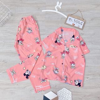 Bộ pijama tay ngắn quần dài