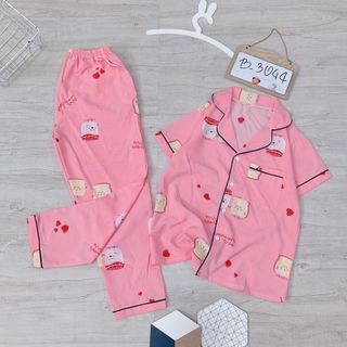 Bộ pijama tay ngắn quần dài