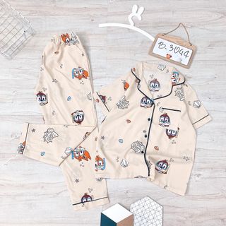 Bộ pijama tay ngắn quần dài