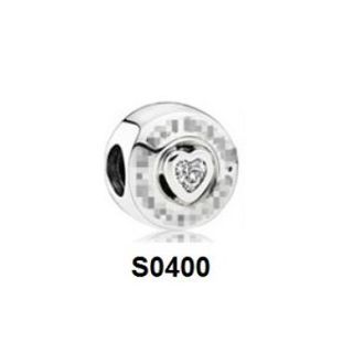 Charm tròn tâm tim S0400