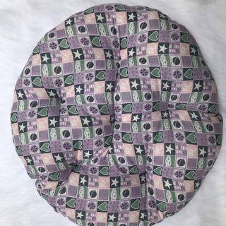 Nệm ngồi tròn nhấn nút phi 40 cm