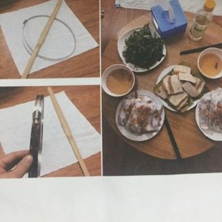 Sét khung vải làm bánh cuốn