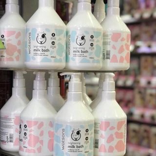 Sữa tắm bò WATSONS milk bath