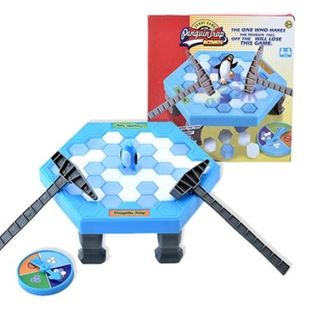 Đồ chơi đập phá băng chim cánh cụt loại to 23cm
