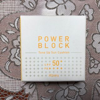 Phấn trang điểm dạng chống nắng Power Block APieu Hàn Quốc