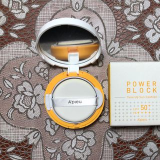 Phấn trang điểm dạng chống nắng Power Block APieu Hàn Quốc