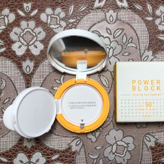 Phấn trang điểm dạng chống nắng Power Block APieu Hàn Quốc