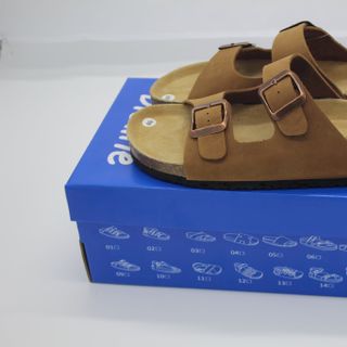 Dép unisex da bò thật - D01