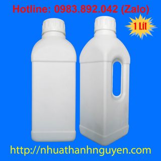 Can nhựa vuông 1 lít