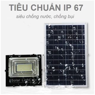Đèn pha năng lượng mặt trời 60w