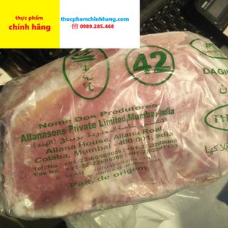 Thịt trâu Ấn Độ đông lạnh, đùi gọ, mã M42