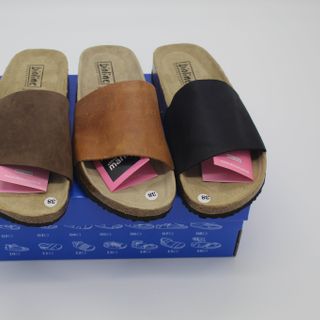 Dép unisex da bò thật - D05